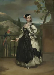 Porträt von Isabel Parreno Arce und, Marquesa de Llano, ca. 1771-2